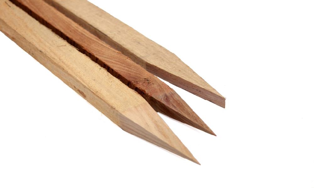 Wooden tree stake
